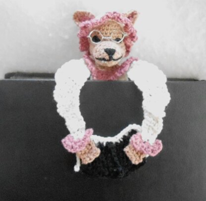 Wolf in grandma's Clothing bookmark/decoration