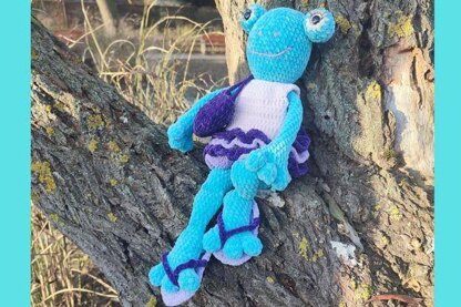 Crochet pattern Frog + crochet all clothes