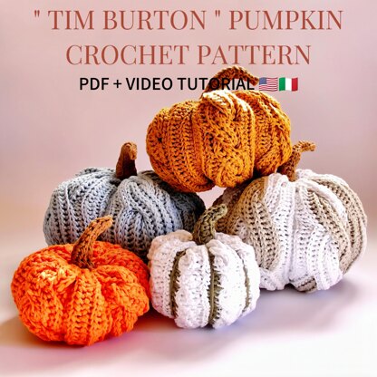 Zucca uncinetto Tim Burton