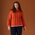 Bailey Ripple Sweater - Jumper Knitting Pattern for Women in Debbie Bliss Nell