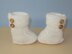 Easy Baby Garter Cuff 2 Button Booties