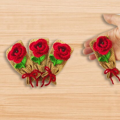 Crochet Flower Bouquet Pattern – PDF + Video Tutorial