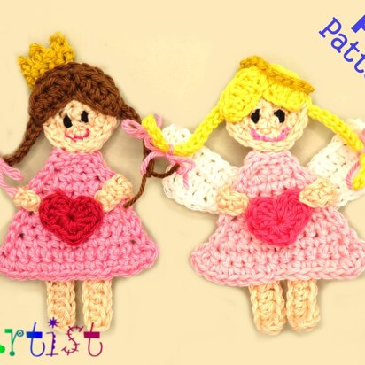 Angel Princess Applique