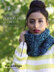 Treillage Cowl in Malabrigo Rasta - Downloadable PDF