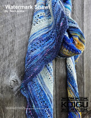 Koigu Watermark Shawl PDF