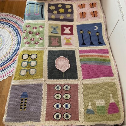 Well Loved Books Blanket