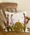 Foxgloves and Bees cushion