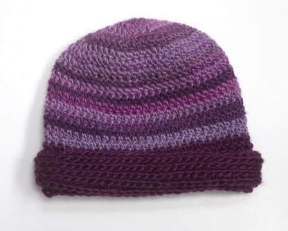 Turned Brim Beanie