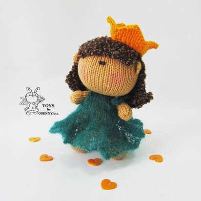 Pebble doll Princess