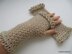 Crochet Wrist Warmers With Ruffled Edges