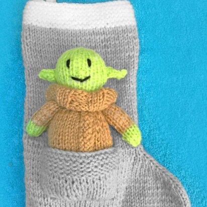 Baby Yoda / The Child Christmas Stocking and Toy