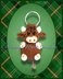 Mini Highland Cow Keychain