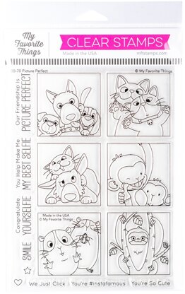 My Favorite Things Birdie Brown Stamps 6"X8" - Picture Perfect
