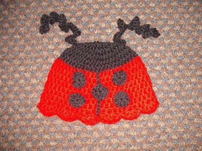 Ladybird Beanie 0-3mths