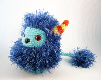 Fuzzy Troll Amigurumi