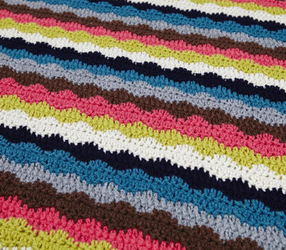 Humbug Throw in Stylecraft Special DK - Downloadable PDF