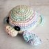 Mia the Manatee Scrubby Amigurumi