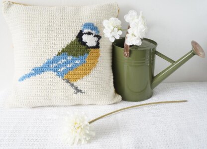 Blue Tit Cushion