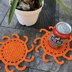 Swirly Twirly Sunshine Coasters