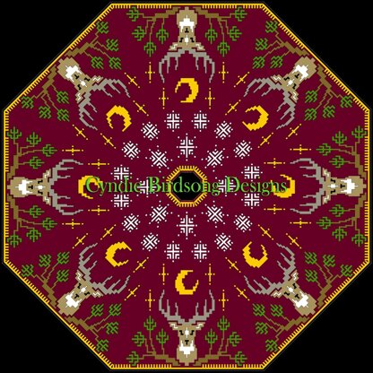 Holiday Tree Skirt - Winter Solstice