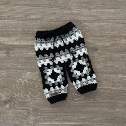 Granny Square Baby Pants