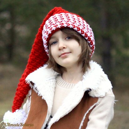 Christmas stocking hat