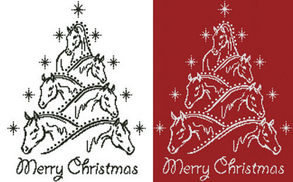 Horse Christmas Tree - #13433