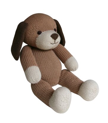 Dog (Knit a Teddy) Knitting pattern by Knitables | LoveCrafts