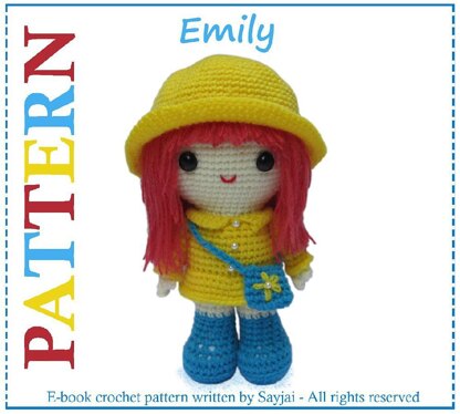 Emily, Amigurumi crochet pattern