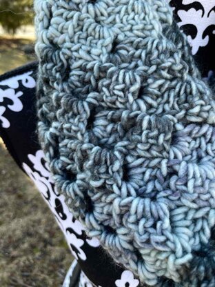 Tulip Stitch Infinity Scarf