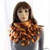 Circle Scarf "Autumn Leaves Fall"