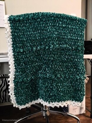 Bobbly Velvet Blanket