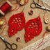 Crochet Leaf Earrings Pdf + Video Tutorial