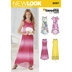 New Look Girls' Knit Dress 6297 - Paper Pattern, Size A (8-10-12-14-16)