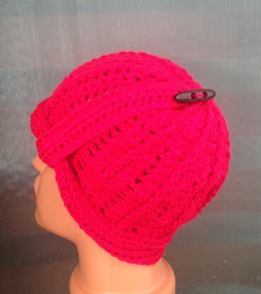 Jaya turban-style hat