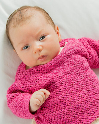 Eddie Jumper - Crochet Pattern For Babies in MillaMia Naturally Baby Soft by MillaMia