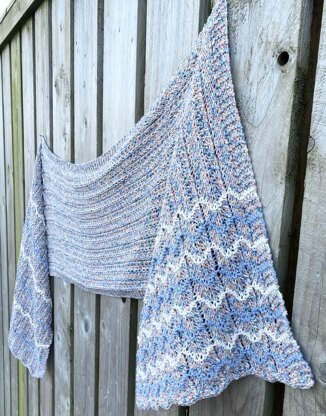 Ripples Shawl