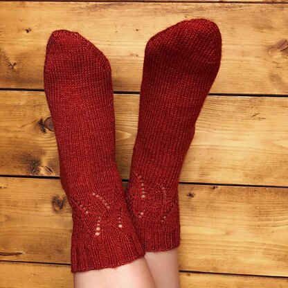 Dancing Flame Socks