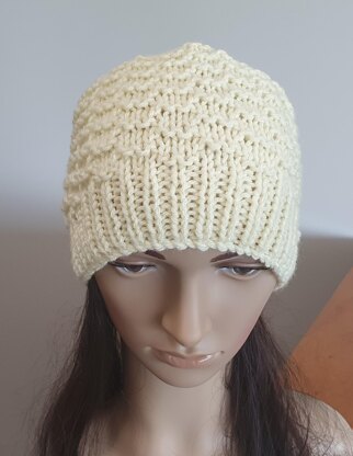 Victory - 12ply textured stitch beanie, sizes 2 years to Man