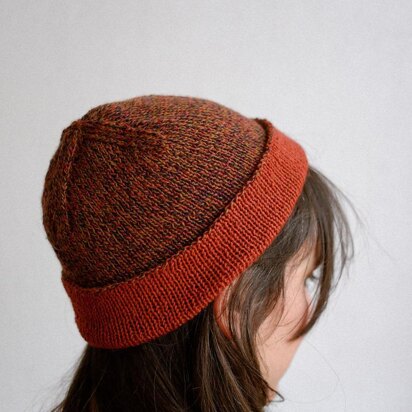 The Marled Beanie - knitting pattern