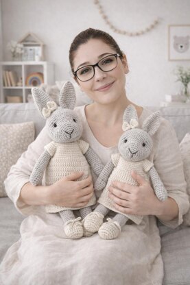 Shella Bunny Doll - Soft Amigurumi Pattern