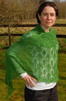 Verdant shawl