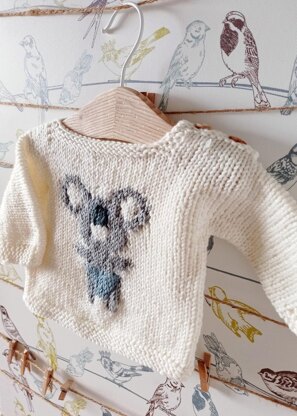 Koala baby sweater