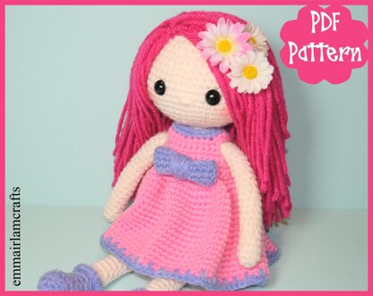 Pinky, Doll Crochet Pattern