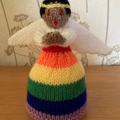 Rainbow Christmas Angel