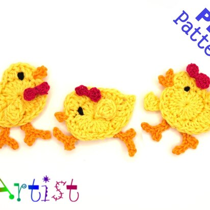 Little Chick 1A Applique