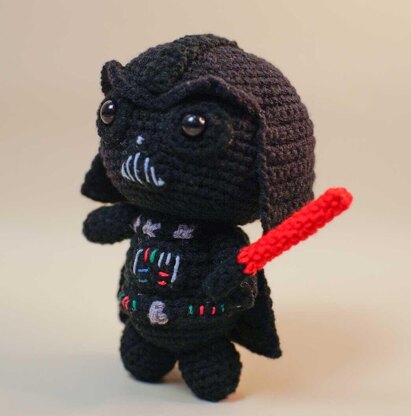 Darth Vader Star wars amigurumi crochet pattern