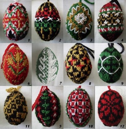 Knit Pysanky!