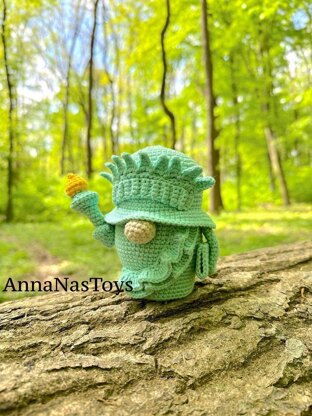 USA Patriotic Gnome, Statue of Liberty