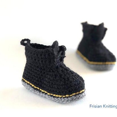 Dr. Martens baby booties